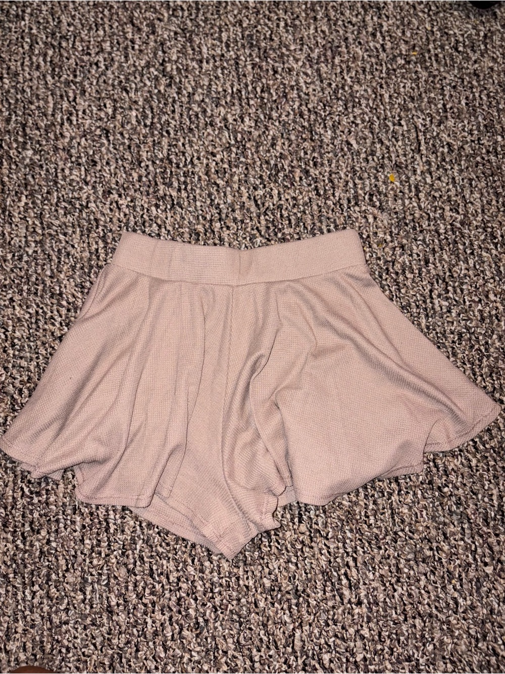 Lulus brown flowy shorts size small